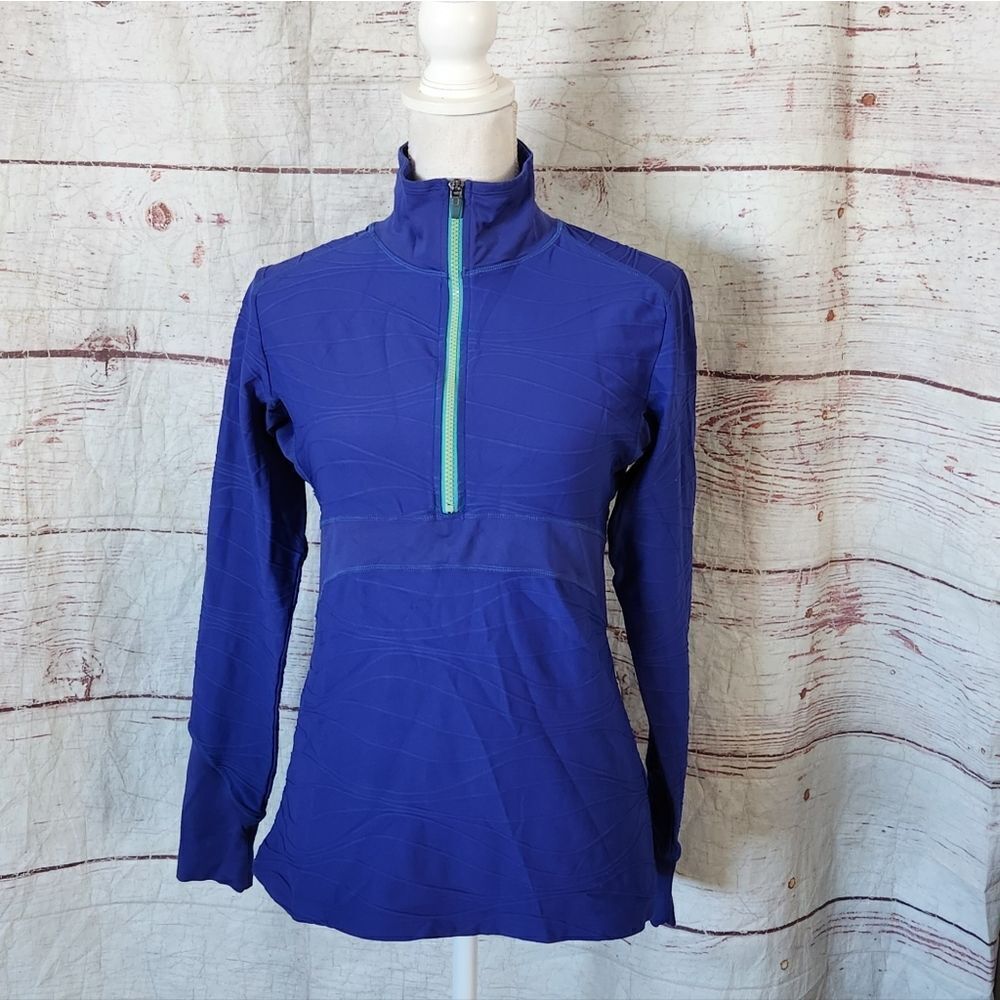 Title‎ nine 1/2 Zip Textured Pullover Size Medium